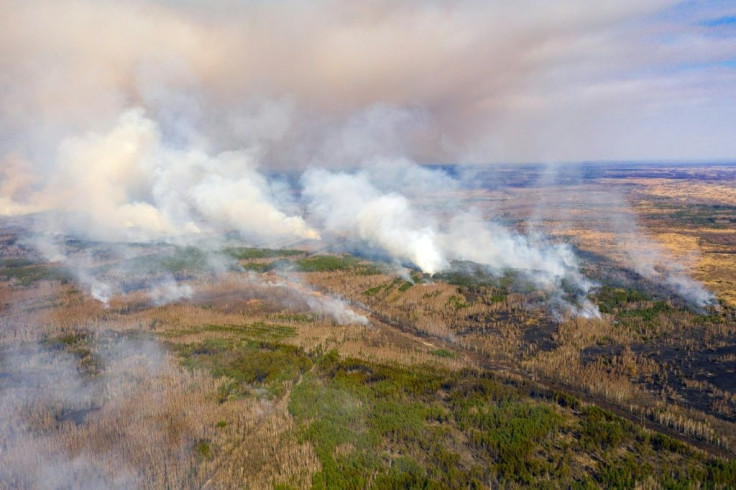 While forest fires are common in the exclusion zone, Greenpeace Russia said Monday that this is the worst since the 1986 nuclear explosion