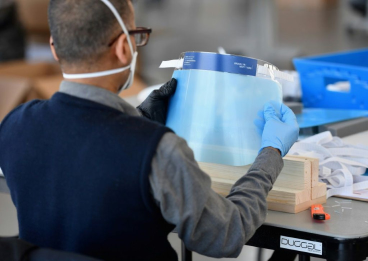 There was a surge in demand for products from medical firms, but most other US manufacturing and services companies are seeing falling demand