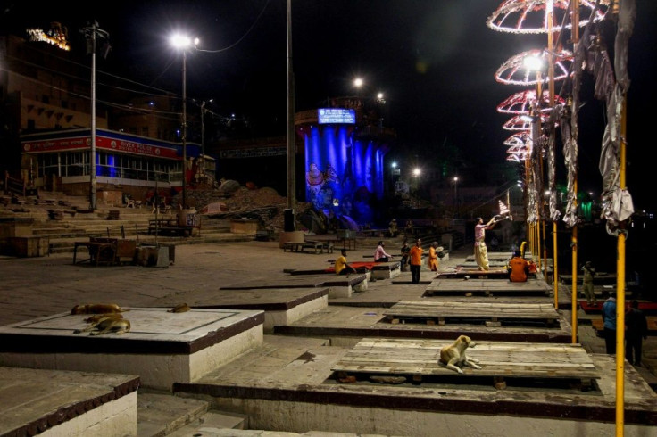 Because of a nationwide coronavirus lockdown, the number of funerals in the mystical Indian city of Varanasi has dropped dramatically