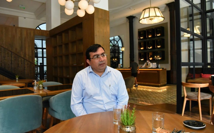Emilio Yegros, manager of the Asuncion hotel where Ronaldinho and his brother are being held under house arrest