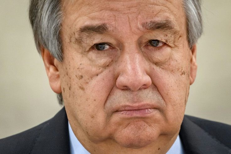 UN Secretary-General Antonio Guterres (pictured February 2020) warned that "with the global recession gathering pace, there could be hundreds of thousands of additional child deaths in 2020"