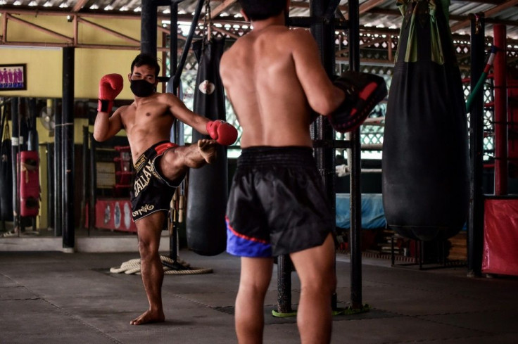 Sparring is now taking place at a distance