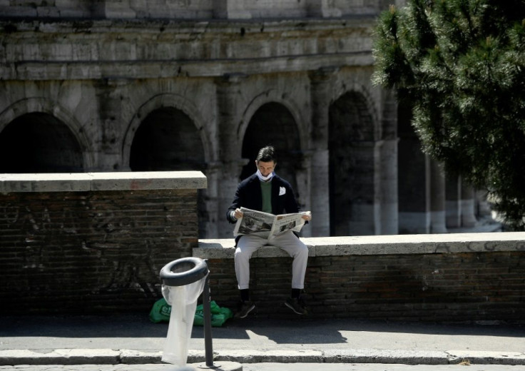 Italy has started to ease some lockdown restrictions, allowing bookstores, stationery and children's clothing stores to reopen