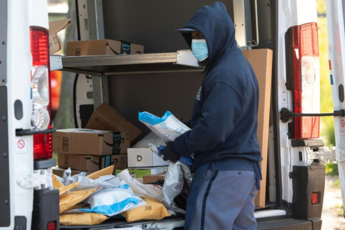 The coronavirus crisis has put an extra strain on the US Postal Service, which is already under a mountain of debt