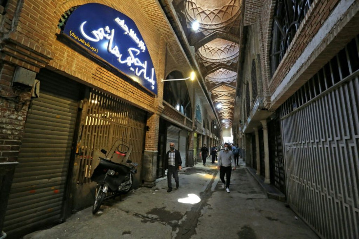 Traders in Tehran's shuttered Grand Bazaar complained of a double standard, with other shops nearby allowed to reopen