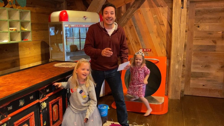 Tonight Show At Home - Jimmy Fallon and his kids