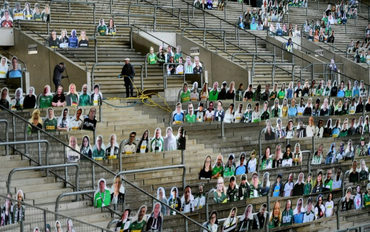 There will be no Bundesliga football until August 31, not even for the cardboard cut-out supporters of Borussia Moenchegladbach