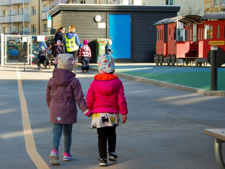 Norwegian children started to return to pre-schools, a month after a coronavirus shutdown sent them home