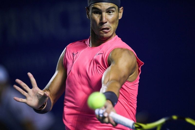 Rafael Nadal won the Mexican Open title in Acapulco in his most recent tournament appearance