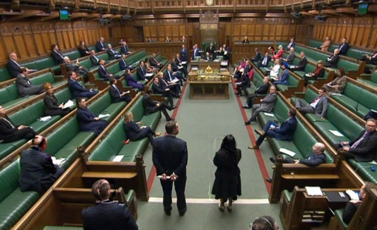 Only 50 MPs will be able to sit in the 650-strong House of Commons