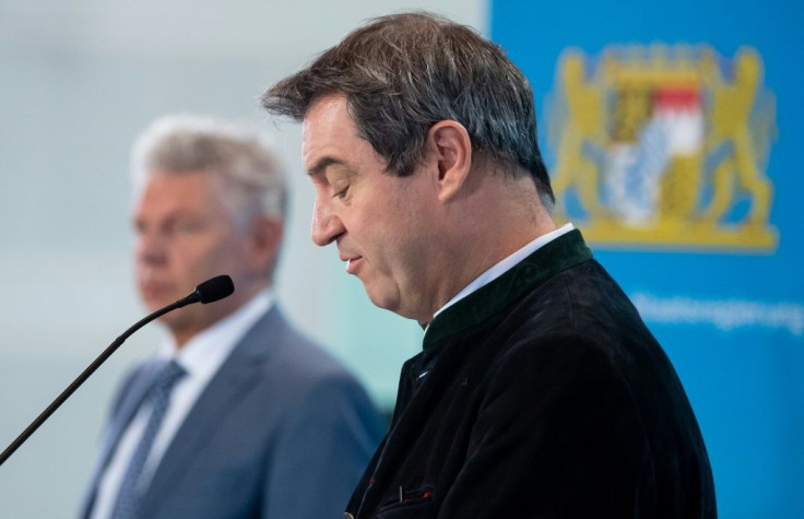 Bavarian State Premier Markus Soeder said it was too dangerous to go ahead with the Oktoberfest