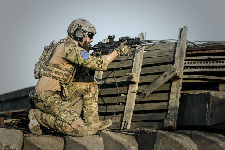 Fort Bragg soldiers are busy making masks, competing as to who makes the most face masks per shift