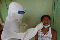 Nigeria has imposed a lockdown and launched testing as it tries to slow the spread of the virus