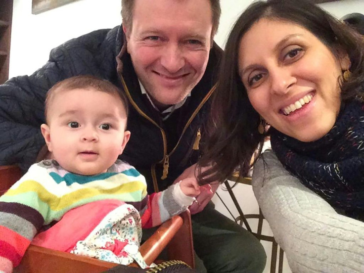 Nazanin Zaghari-Ratcliffe, pictured with her husband Richard and daughter Gabriella in 2016, has been given a temporary furlough from prison