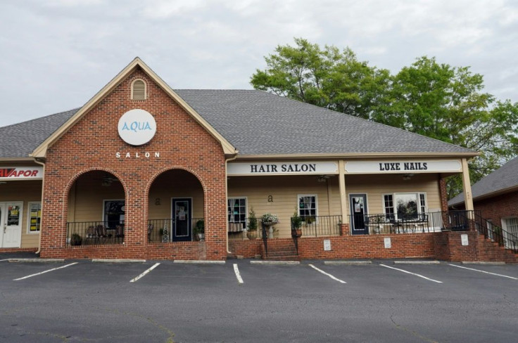 The Aqua Salon in Tucker, Georgia is another business that would soon reopen under Governor Brian Kemp's controversial plan