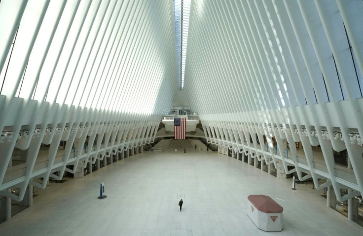 The Oculus, a major New York City ground transporation hub at the World Trade Center, could see more people again when lockdown measures are eased