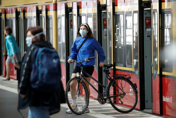 Germans are free to choose which type of mask to wear, from disposable ones to self-made cloth versions