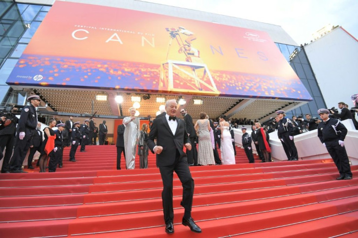US actor Bill Murray at the 2019 edition of the Cannes Film Festival, which will contribute entries to "We Are One: A Global Film Festival"