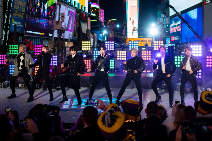 BTS - New York, Times Square New Year's Eve