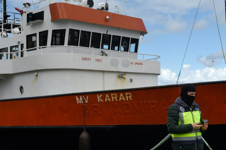 Spanish authorities boarded the MV Karar and found that it was carrying 4000 kgs of cocaine