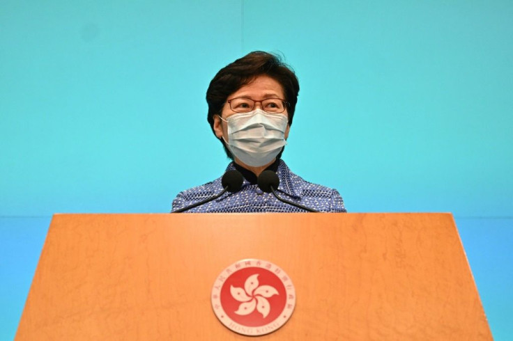 Hong Kong Chief Executive Carrie Lam's administration sided with the Liaison Office in the constitutional row