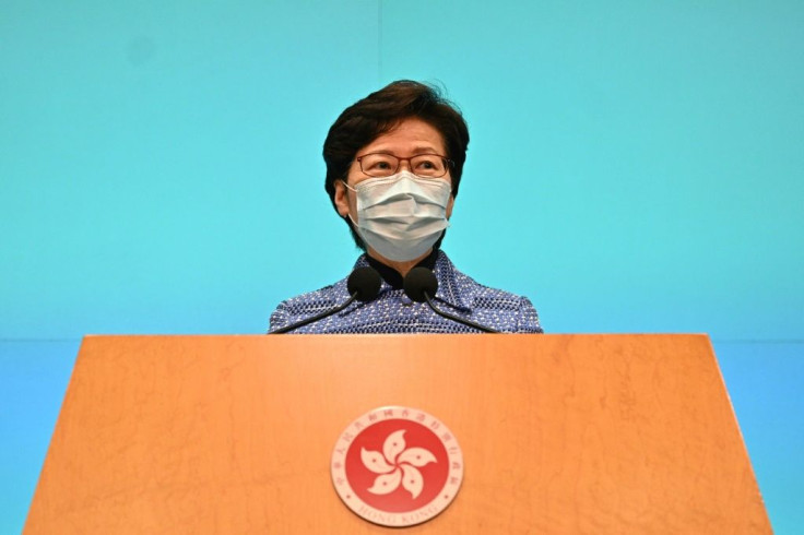 Hong Kong Chief Executive Carrie Lam's administration sided with the Liaison Office in the constitutional row