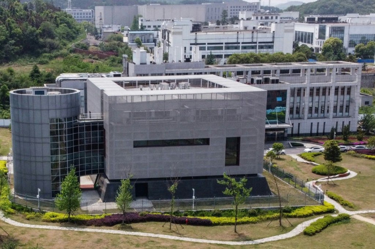An aerial view shows the P4 laboratory at the Wuhan Institute of Virology in the Chinese city of Wuhan -- US President Donald Trump said he had seen evidence pointing to the lab as the source of the novel coronavirus
