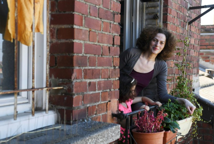 Syrian refugee Dunia Al Dahan has lived in Paris since 2014 and says she values the freedom to speak out