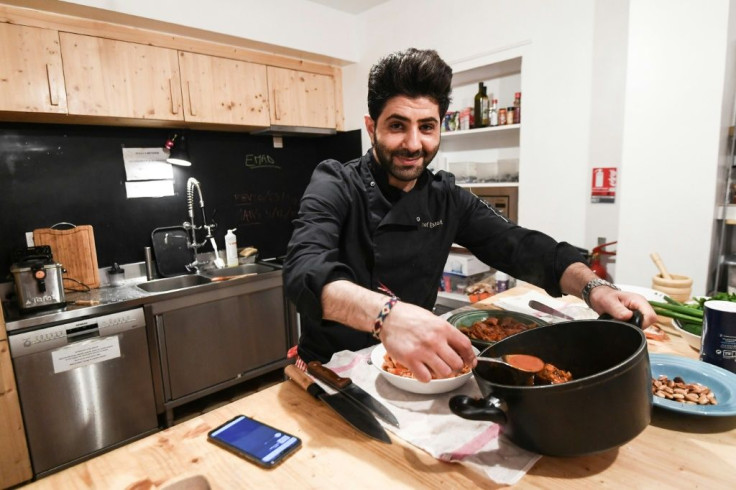 Shoshara set up in Paris in 2015 offering Syrian cuisine and has a list of clients, from wedding planners to theatres and galleries