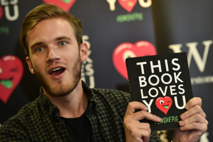 Swedish video star Felix Kjellberg, aka PewDiePie, is seen in a 2015 photo