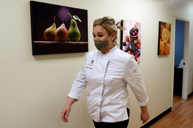 Pastry chef Christine Giegerich has helped to develop new do-it-yourself bakery boxes, which the company plans to sell online
