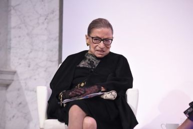 Ruth Bader Ginsburg was "resting comfortably" in hospital, the Supreme Court said