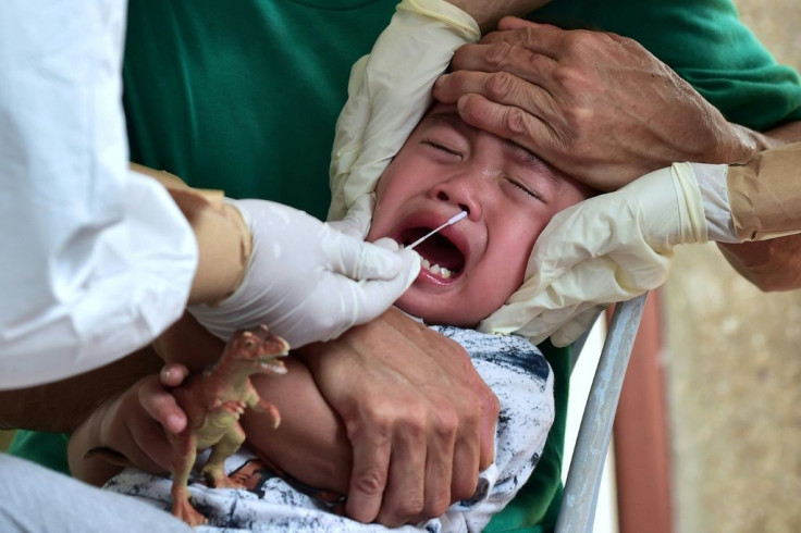 Testing, testing, one, two: Even the very young are being checked out in Bangkok