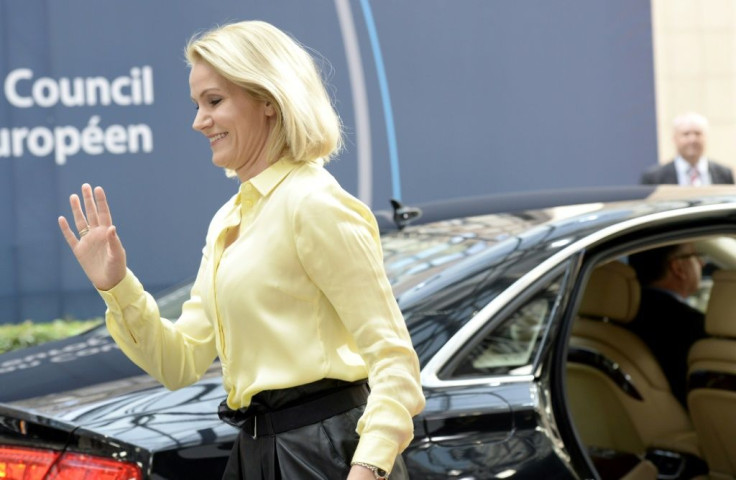Former Danish prime minister Helle Thorning-Schmidt, seen in a 2015 photo, is one of the chairs of Facebook's independent oversight panel sometimes referred to as a "supreme court" for difficult content decisions