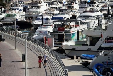 The luxury industry around Dubai Marina has ground to a halt