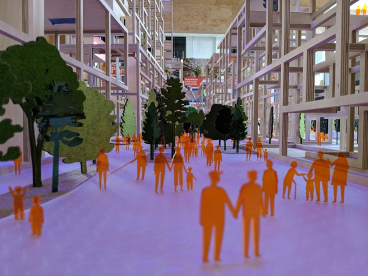 A Google affiliate has abandoned plans to build a futuristic neighborhood on Toronto's lakefront, depicted in this undated photo.