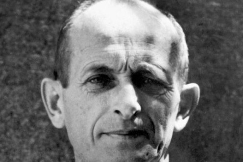 Adolf Eichmann, one of the masterminds of the Holocaust, in an undated photograph