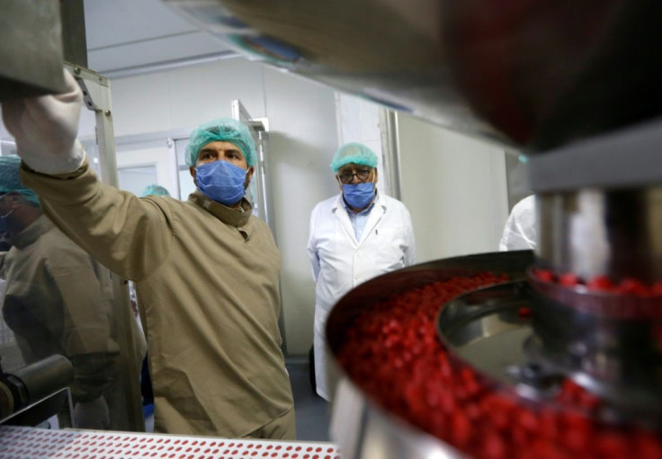 Faysal's factory is one of several authorised to manufacture the drug in Syria
