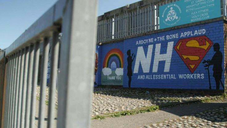 In Belfast intimidating murals celebrating gunmen from "The Troubles" are a common sight. During the coronavirus crisis they have been joined by images celebrating frontline healthcare workers, depicted by artists on both sides of the divide.