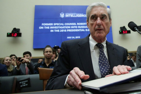 Former special counsel Robert Mueller, who led the investigation into possible collusion with Russia in the 2016 presidential race