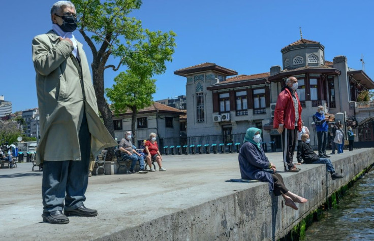 Restrictions were also being loosened in Turkey, after a month and a half of lockdon