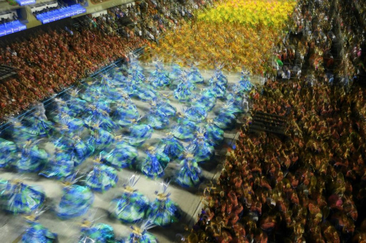 The first night of Rio's 2020 carnival parade, when the coronvirus is now thought to have been already spreading in Brazil