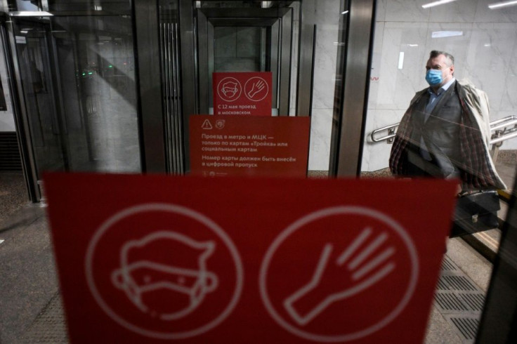 Face masks have become mandatory on Moscow's public transport