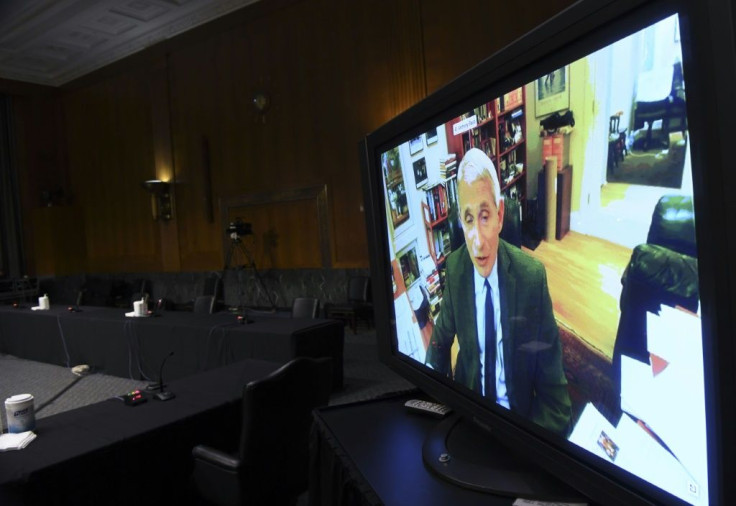 Top US infectious diseases expert Anthony Fauci answers questions from senators