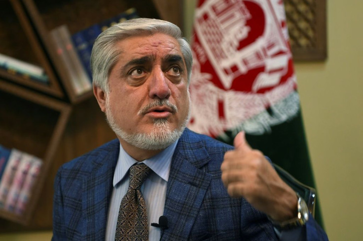 An political deadlock between President Ashraf Ghani and his rival Abdullah Abdullah (pictured) is seen as a sign of weakness by the Taliban