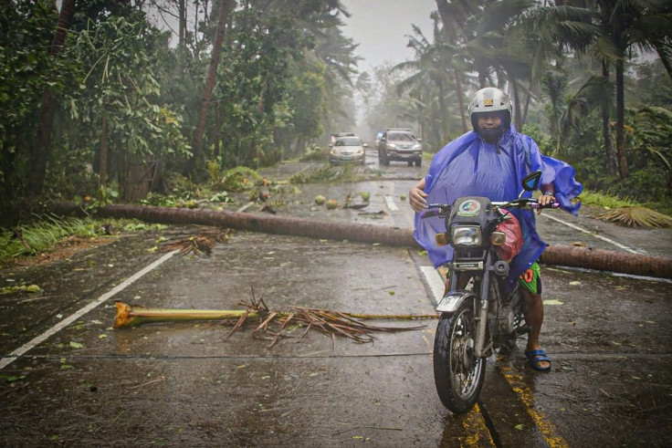 Tens of thousands have been forced to evacuate in the Philippines because of a powerful typhoon