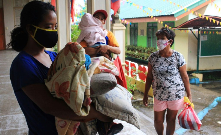 Those forced to evacuate also have to take protective steps against the coronavirus pandemic