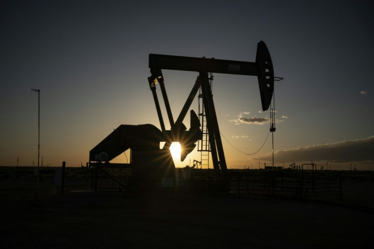 Oil and gas production posted its largest-ever decline in the Federal Reserve's April industrial production survey