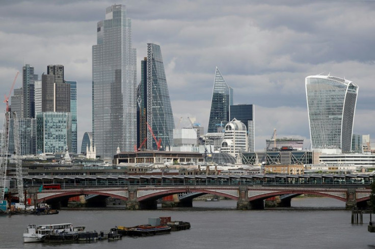 Major financial districts such as London's Canary Wharf and La Defense in Paris remain extremely quiet, even as governments lift coronavirus restrictions