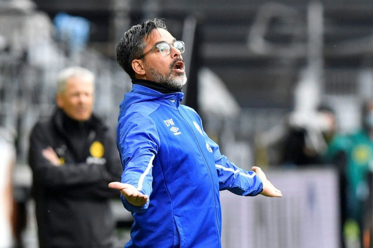 Schalke coach David Wagner became the first manager to make five substitutions in a competitive fixture after replacement rules were relaxed